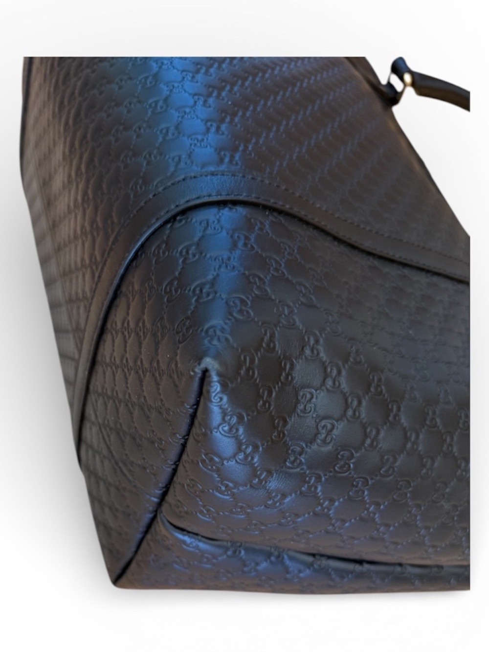 GUCCI micro GG leather large tote - Picture 7 of 15